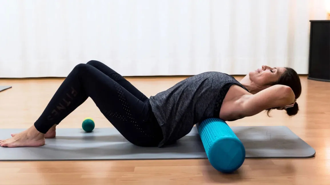 Frau mit Chirogun Roll
