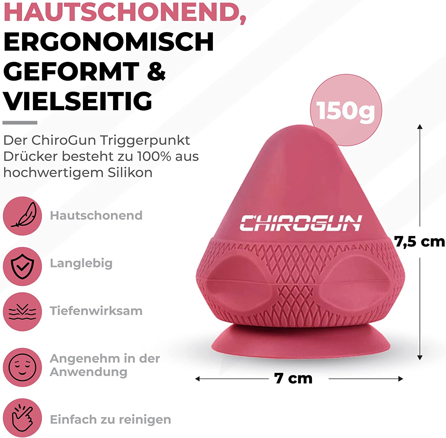 CHIROGUN® Triggerpunkt Drücker Red
