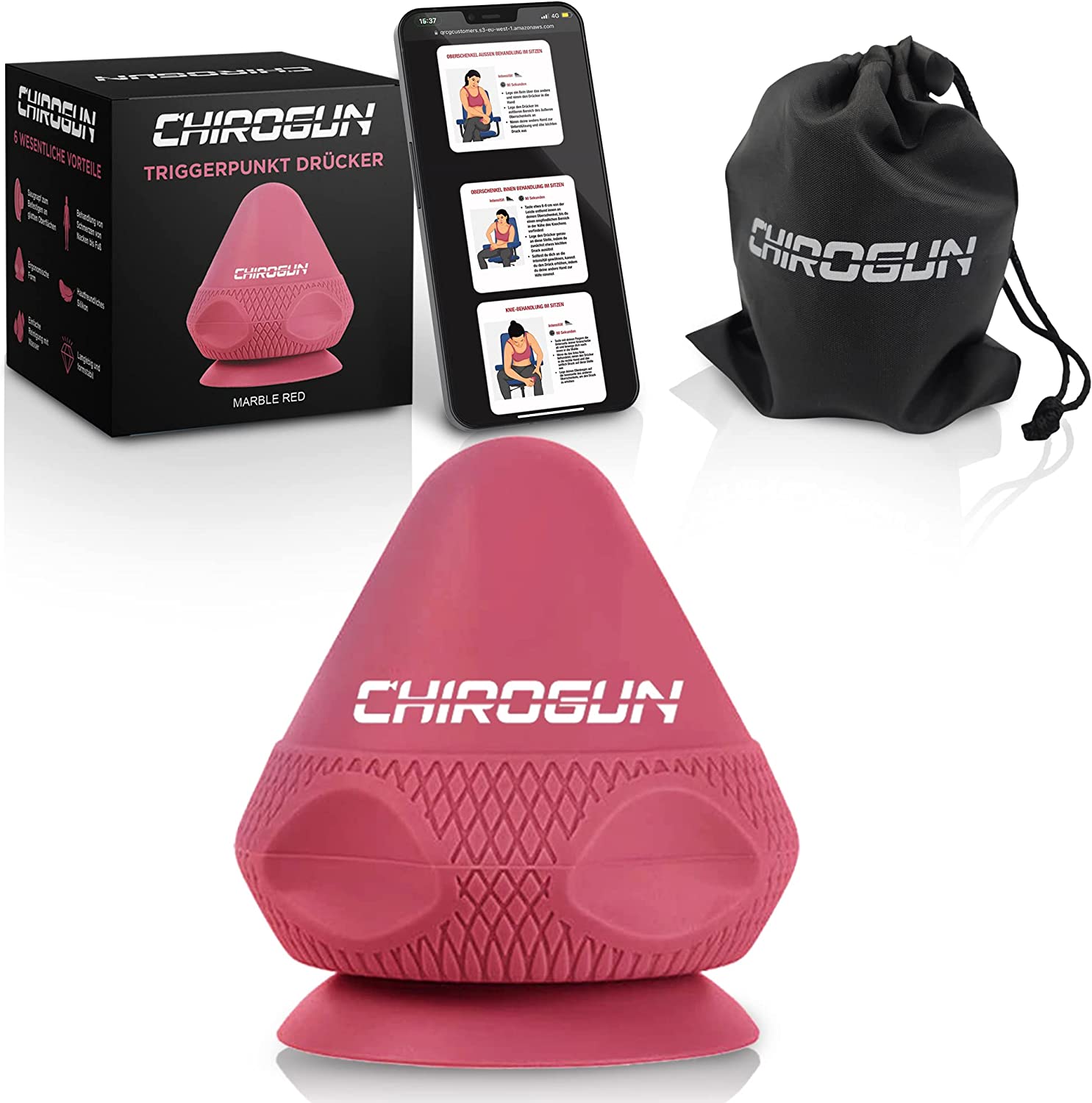 CHIROGUN® Triggerpunkt Drücker Red