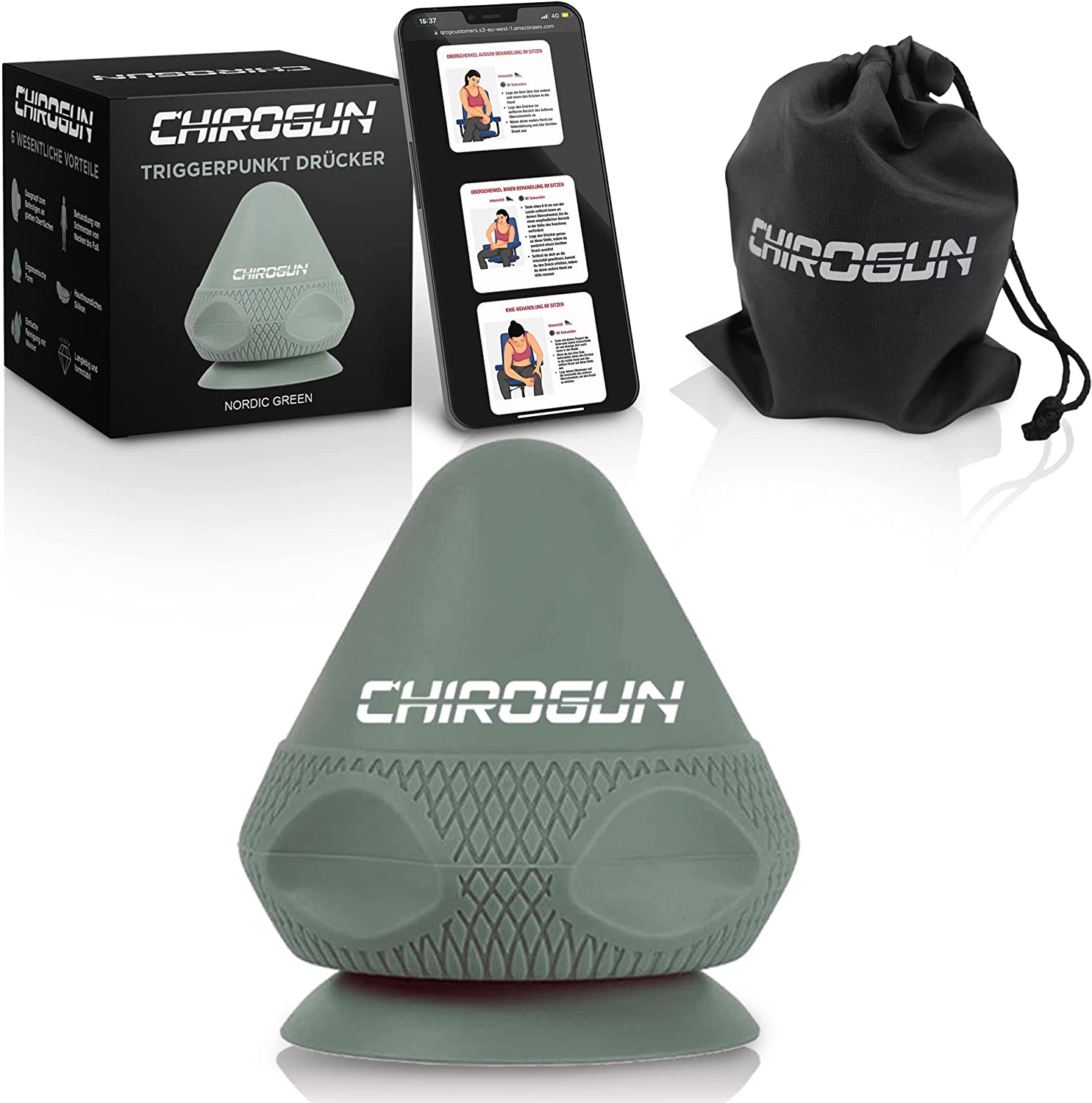 CHIROGUN® Triggerpunkt Drücker Red