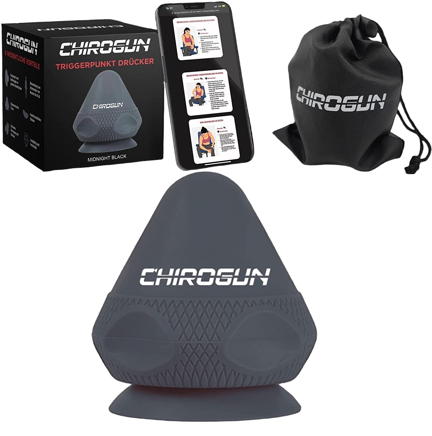 CHIROGUN® Triggerpunkt Drücker Red