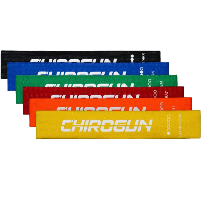 Ensemble de 6 élastiques ChiroGun Loop